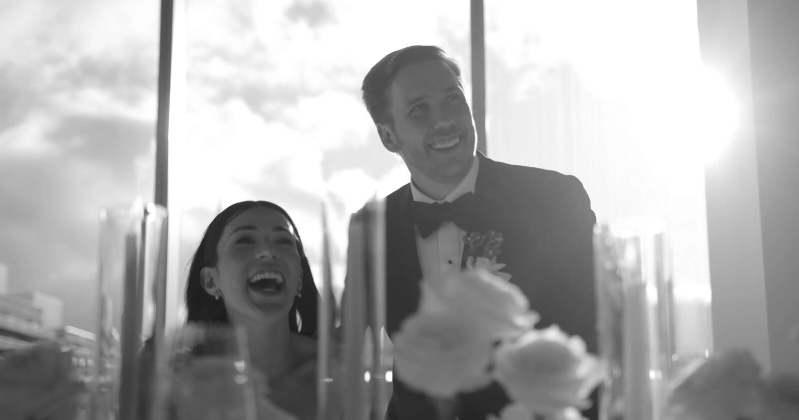 Still from Shaughn & Vanessa's wedding film